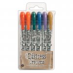 TDBK51794 Kredki Distress Crayons - Ranger Ink - Set#9