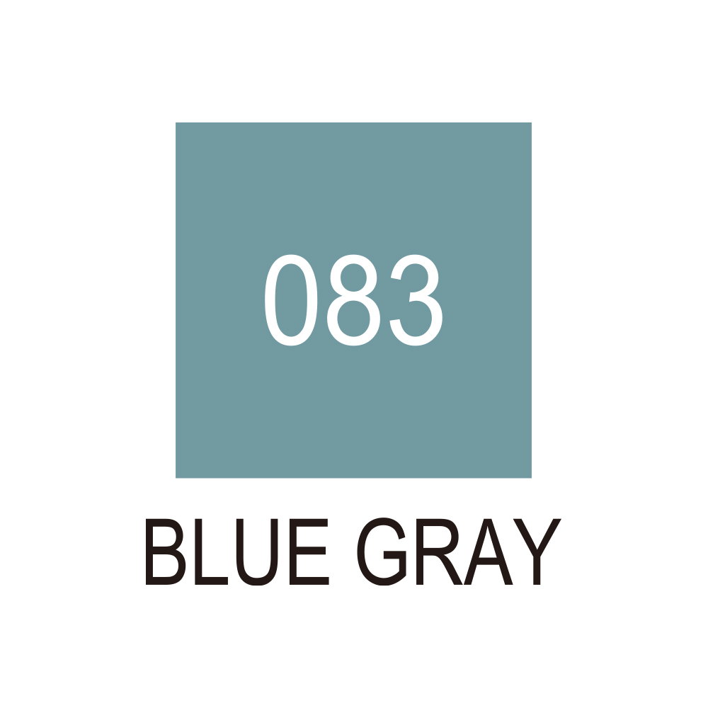  TUT-80-083 Pisak pędzelkowy Kuretake Zig- Art&Graphic  - BLUE GRAY