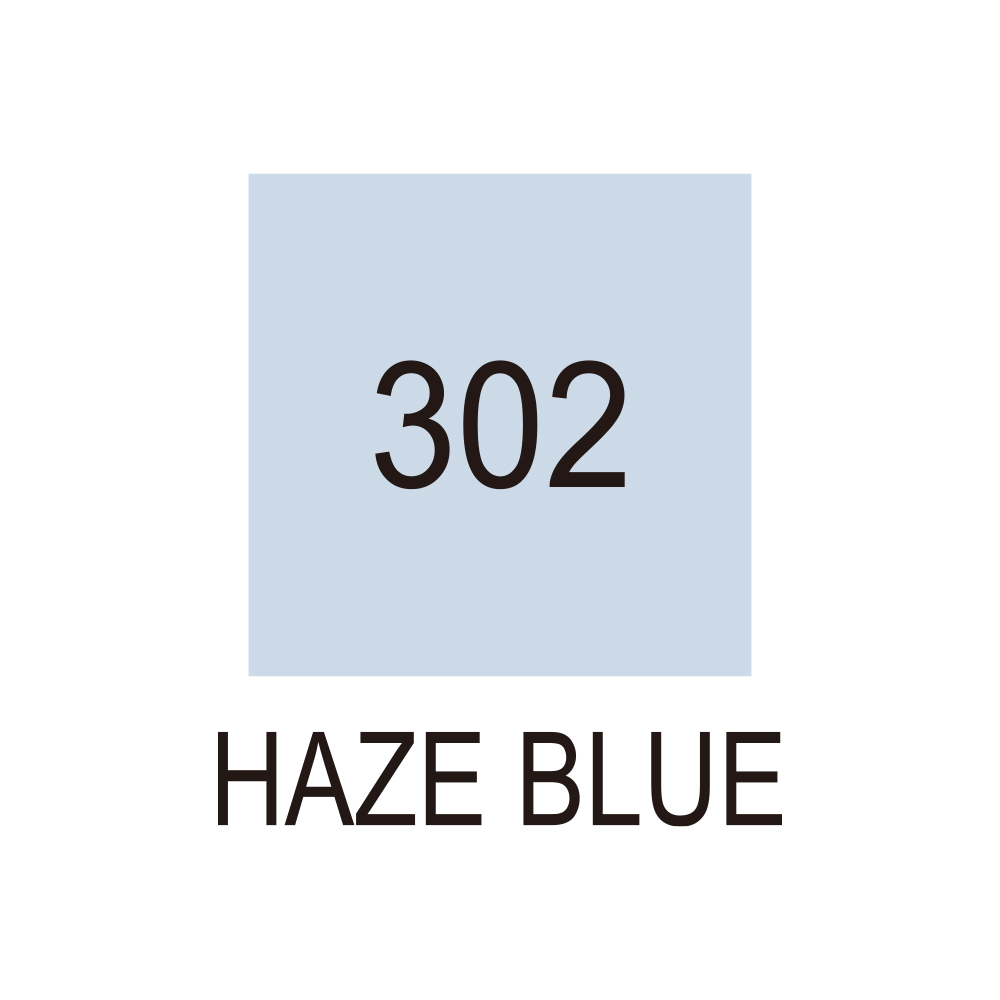  TUT-80-302 Pisak pędzelkowy Kuretake Zig- Art&Graphic- HAZE BLUE