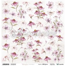 W-14 Watercolors Flowers 2 - Arkusz Do Wycinania - ScrapAndMe